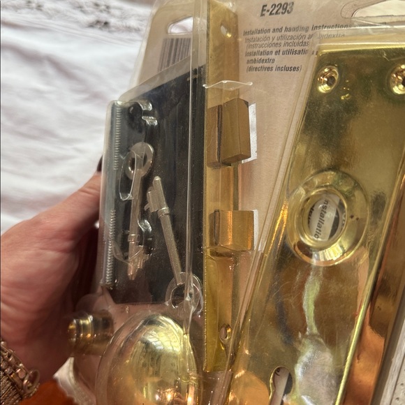 Classic Brass Mortise Lockset - Picture 4 of 6